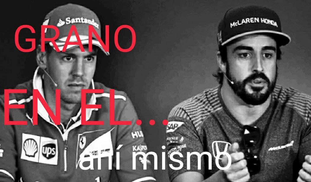 Alonso y Vettel
