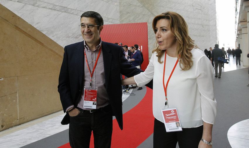 Patxi López y Susana Díaz