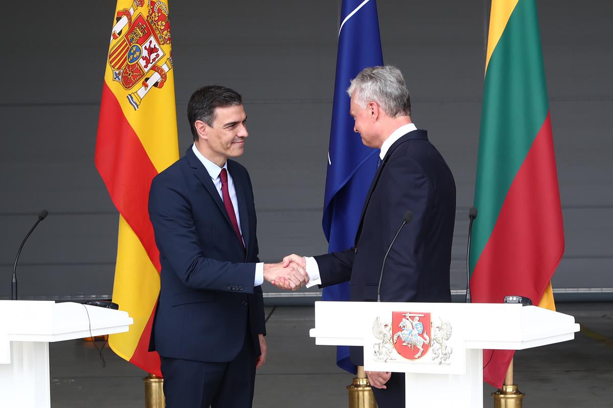 Sánchez en Lituania