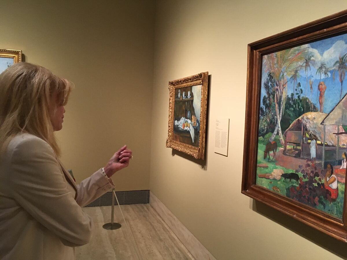 la baronesa Thyssen, Tita Cervera en 2017, cuando mostraba su deseo de que su colección permaneciera en España
