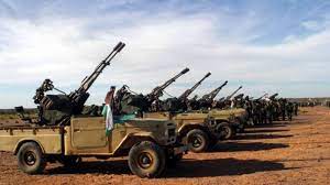 El frente Polisario en el Sáhara