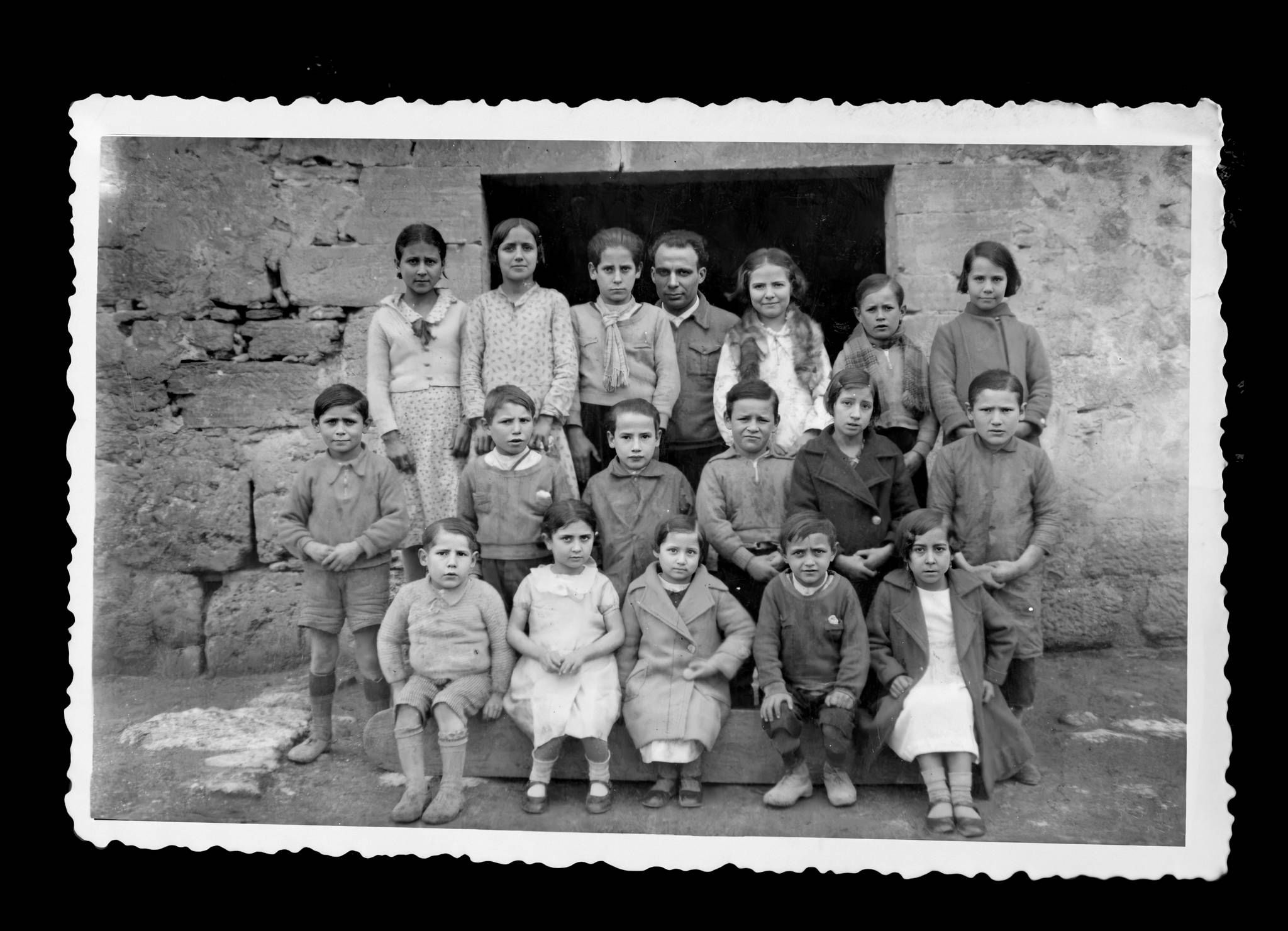 Foto de grup amb els alumnes