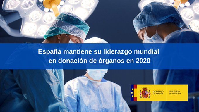 España, 29 años líder mundial de donación de órganos