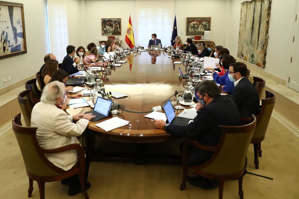 Consejo de Ministros. Foto Moncloa