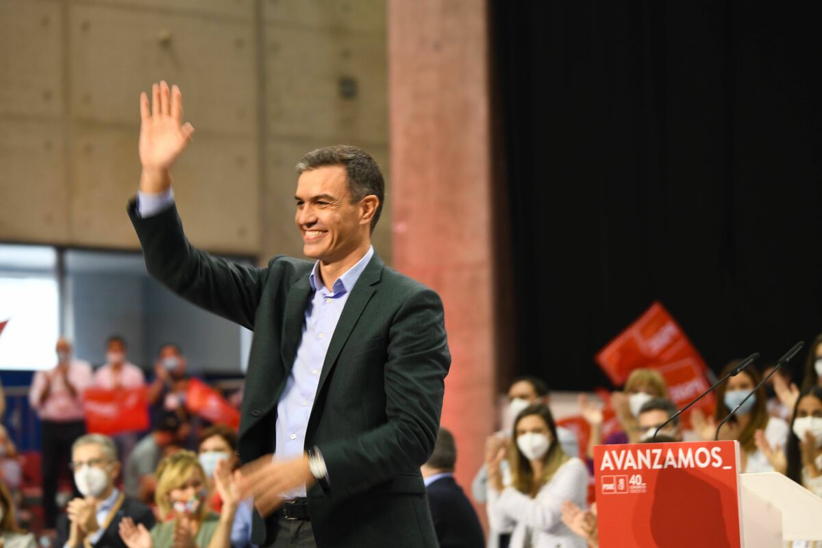 Pedro Sánchez reelegido secretario general del PSOE, foto Agustín Millán