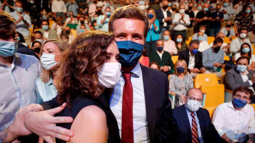 Pablo Casado y Ayuso en una foto de archivo.