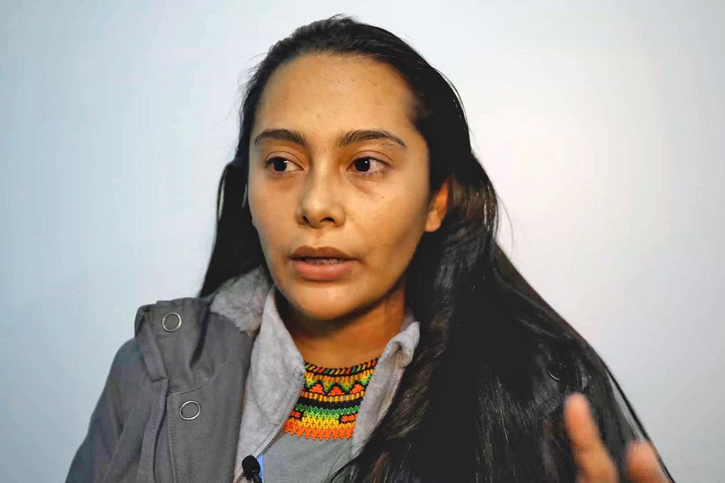Daniela Balaguera Villafaña, joven activista indígena, se encuentra en Glasgow para exigir más acción climática durante la COP26.