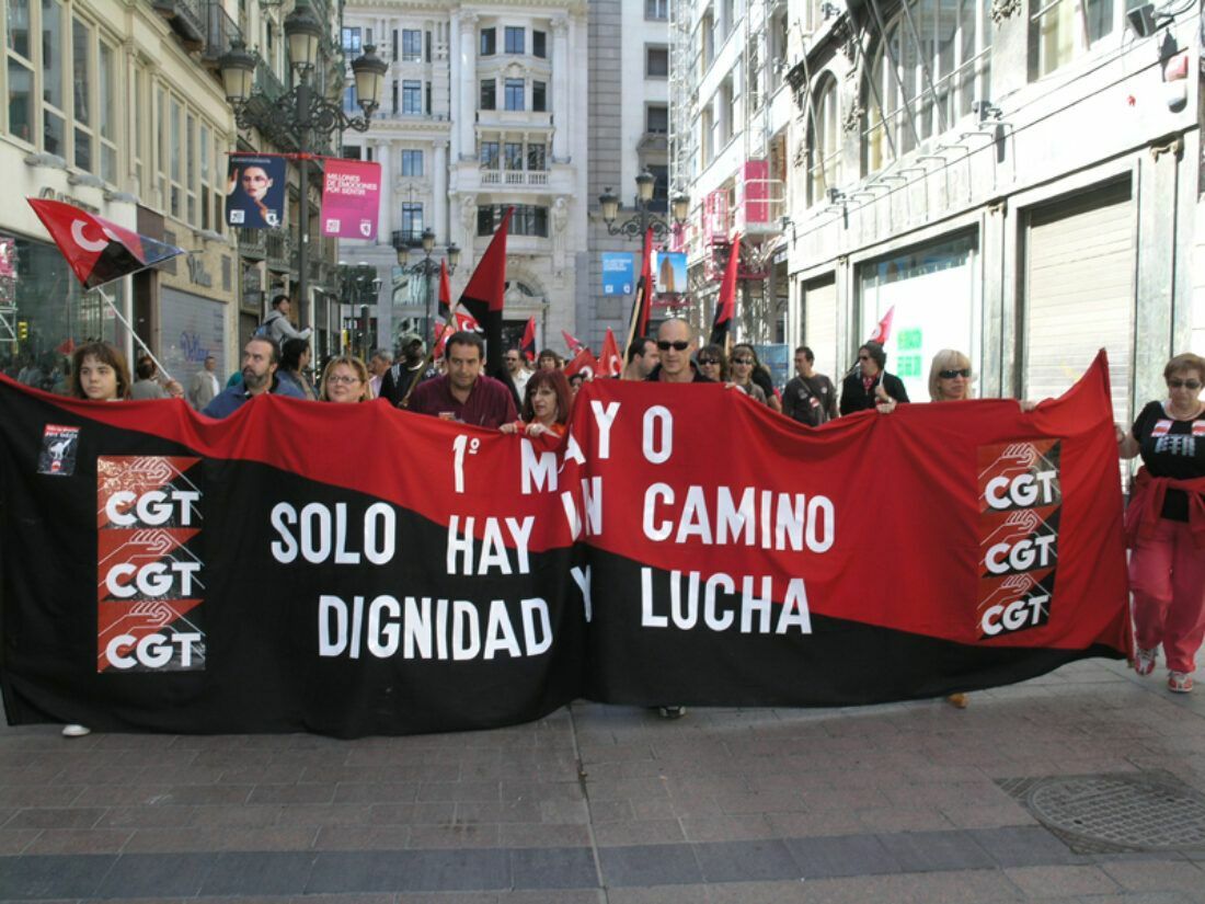 Manifestacion CGT