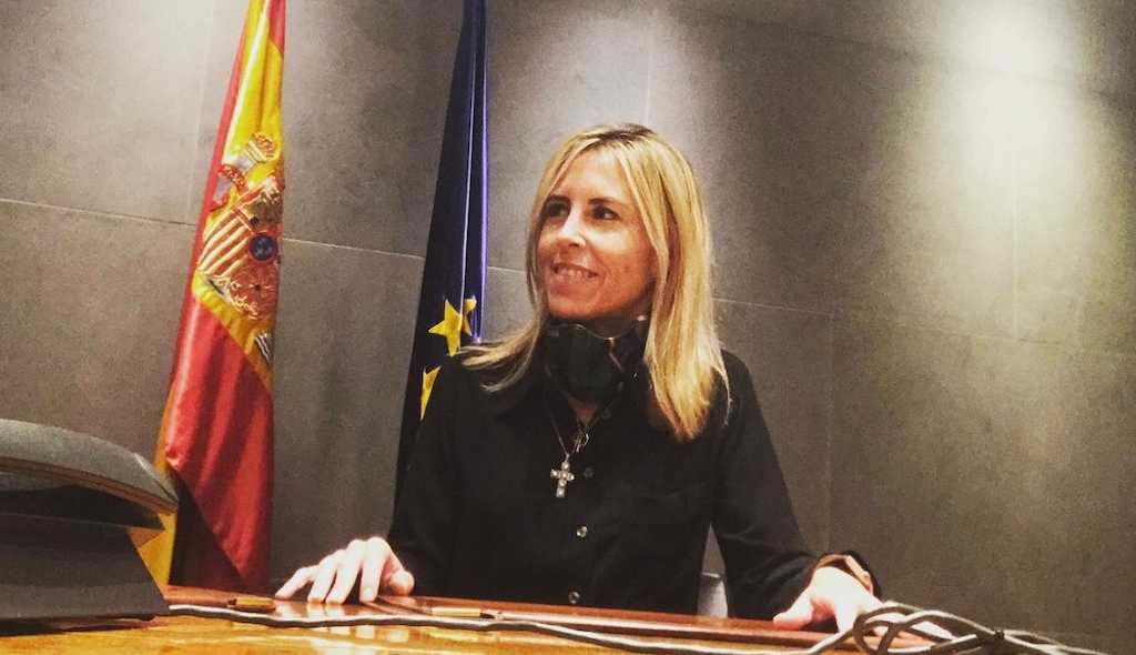 La diputada de VOX por Ceuta, Teresa López,