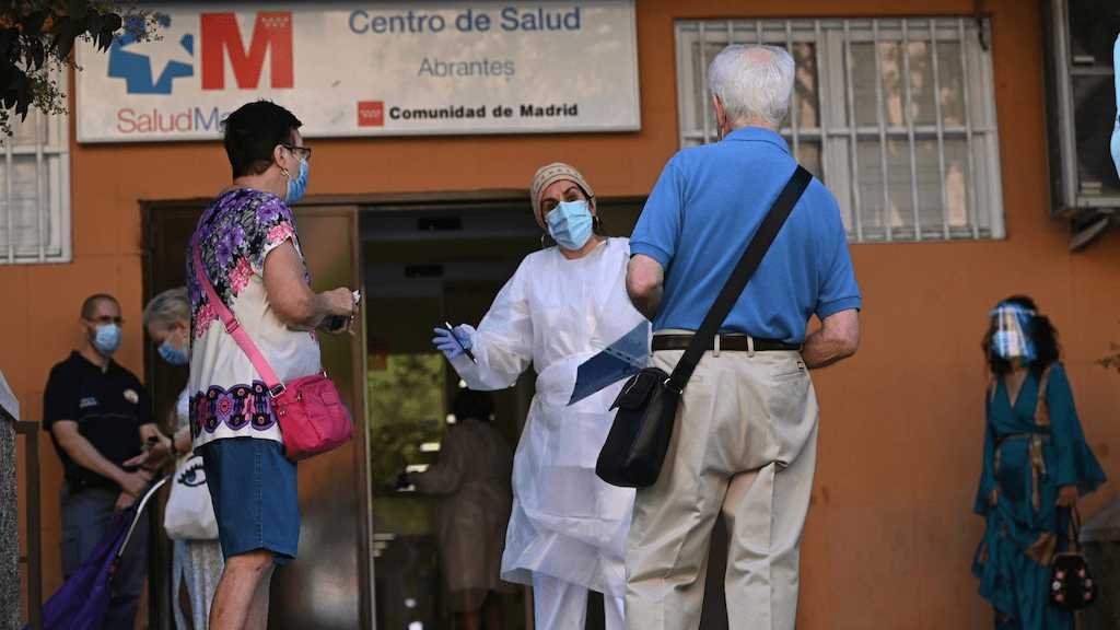 Los centros de salud están desbordados.