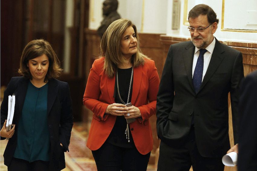 Rajoy y Fátima Báñez