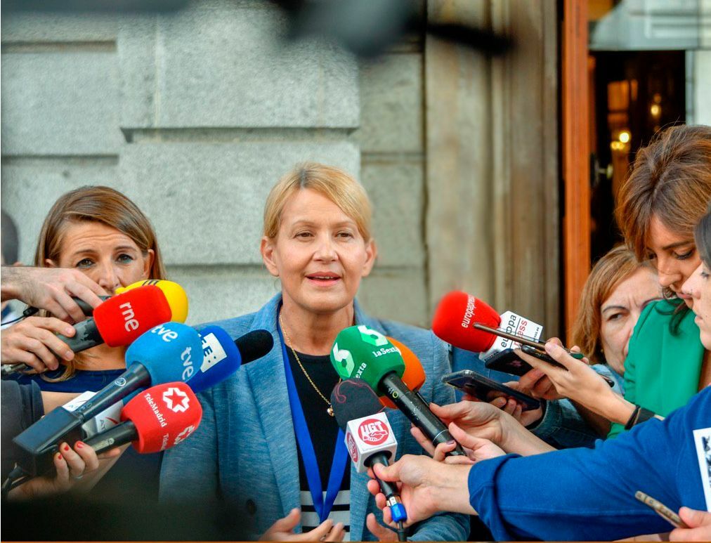 Mari Carmen Barrera, secretaria de Politicas Europeas de UGT