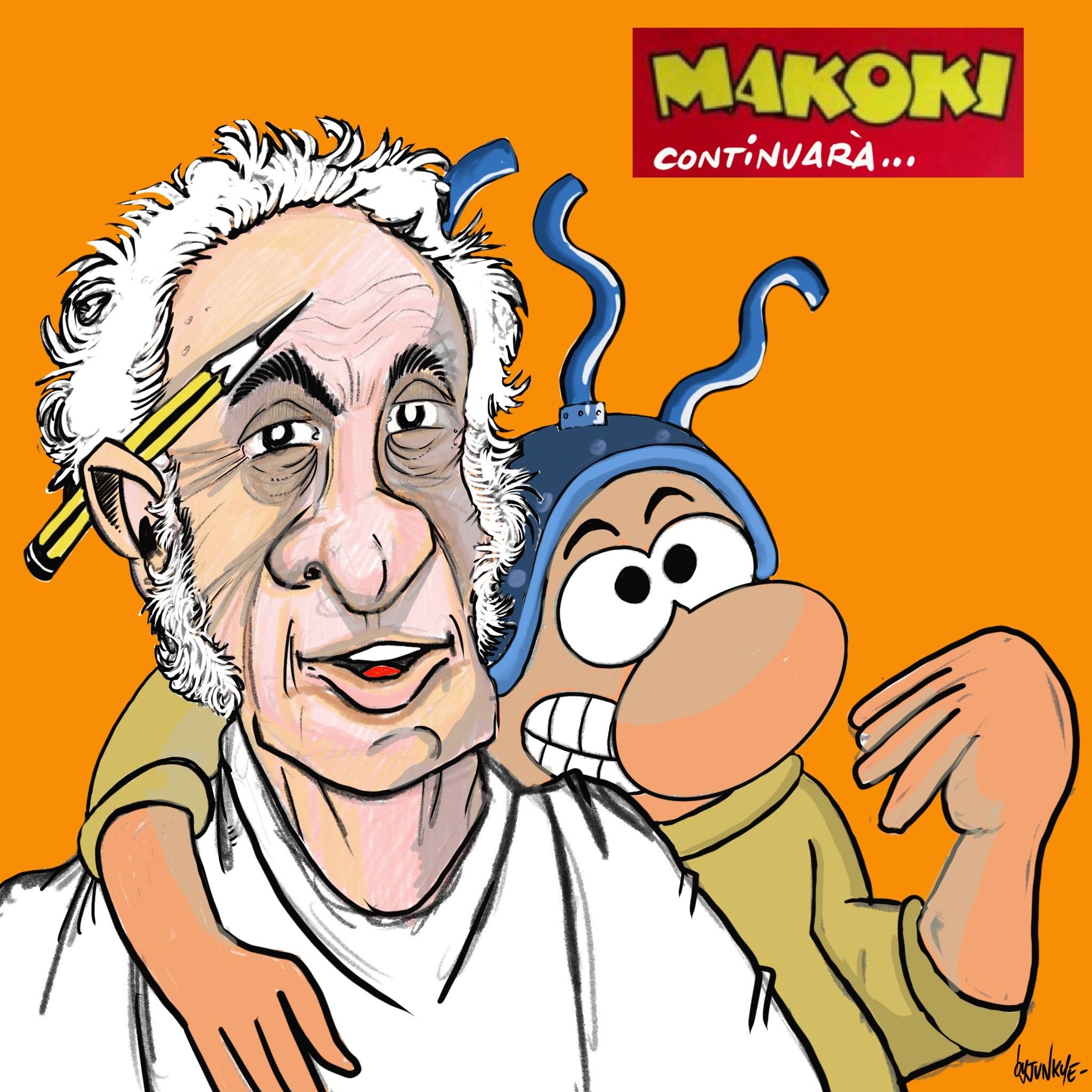 Homenaje a Miguel Gallardo,creador de Makoki