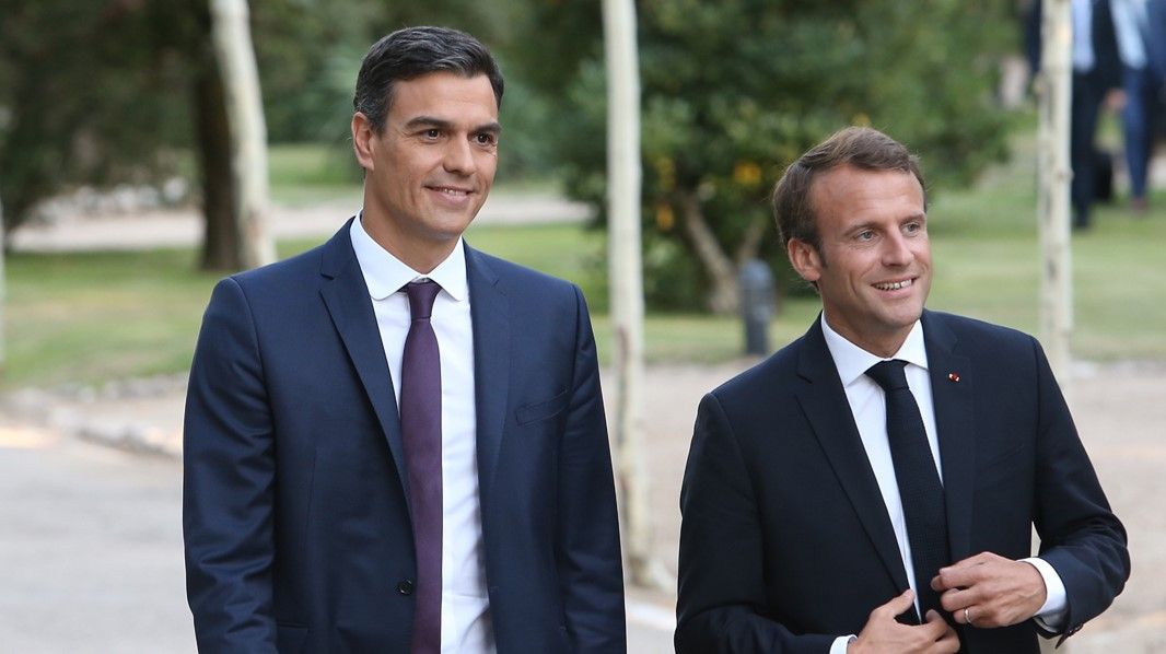 Sanchez y Macron