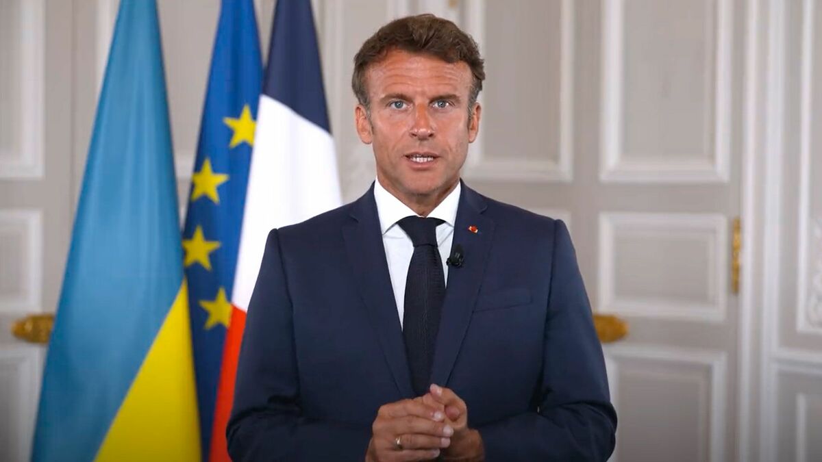 El-presidente-francés,-Emmanuel-Macron