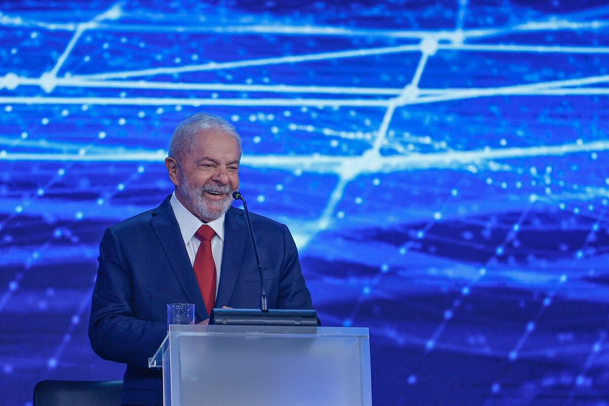 Lula en el debate de las presidenciales 1