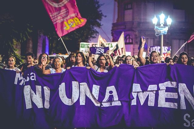 Manifestacion ni una menos