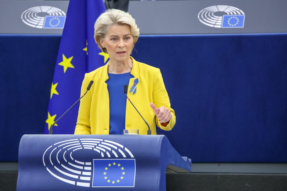 Ursula Von der Leyen, presidenta de la Comisión Europea, en una imagen de archivo.