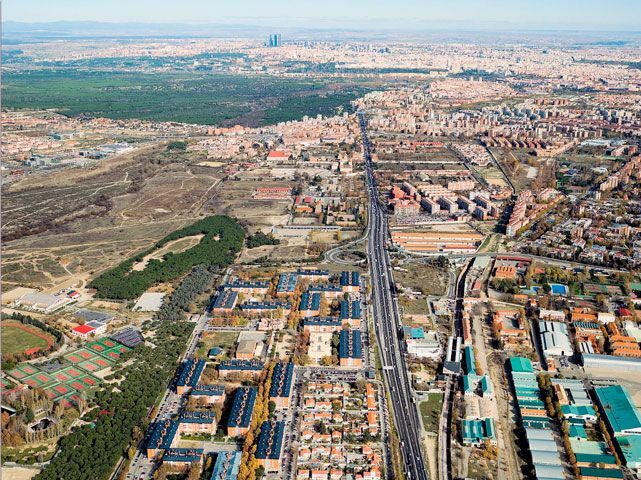 Vista-aérea-de-Madrid