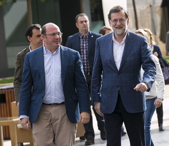 Pedro Antonio Sánchez y Rajoy