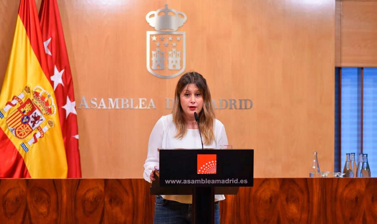 La-portavoz-de-Unidas-Podemos-en-la-Asamblea-de-Madrid,-Alejandra-Jacinto-ha-presentado-las-enmiendas-presentadas-por-su-grupo-Parlamentario