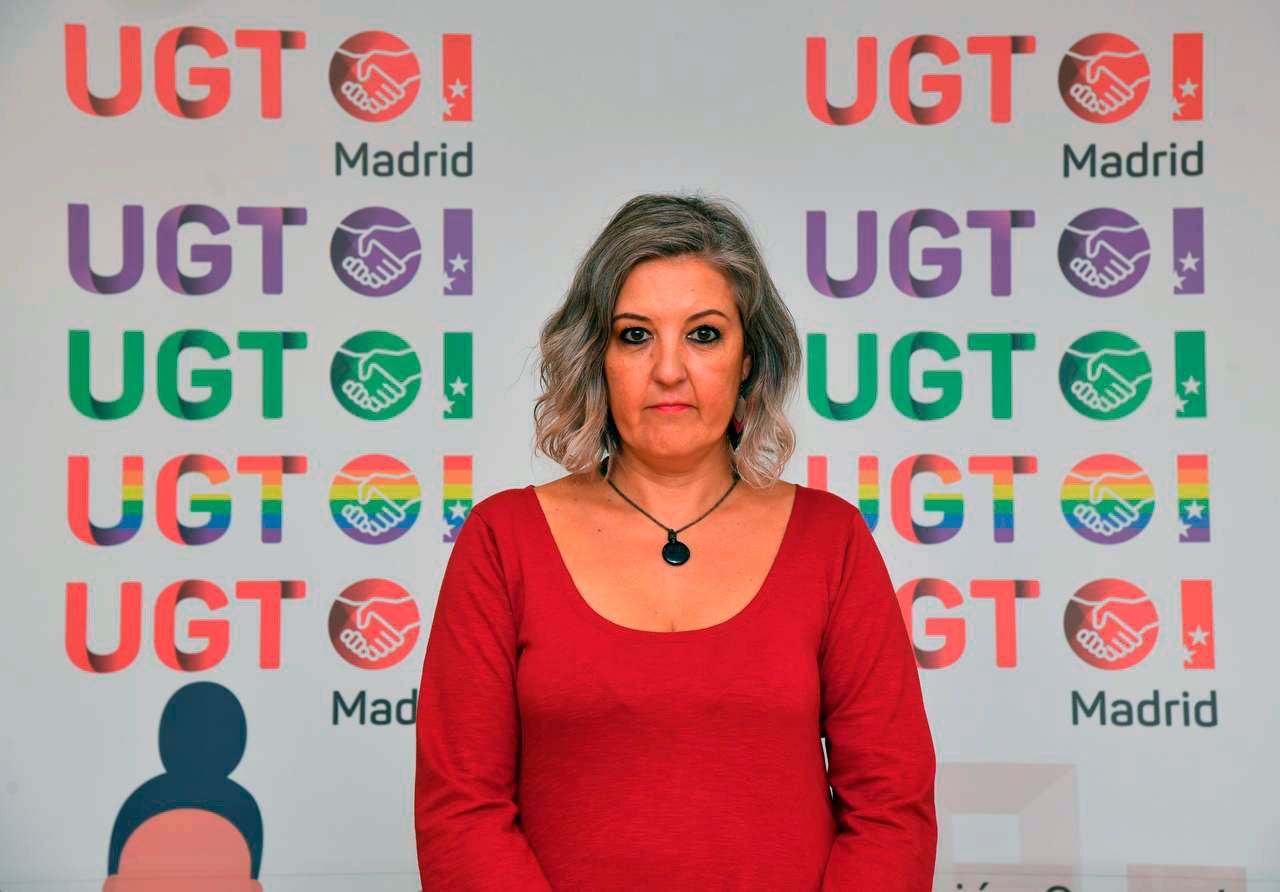 Laura-Muñoz,-secretaria-de-Servicios-Sociales-y-Sector-Público-de-UGT-Madrid