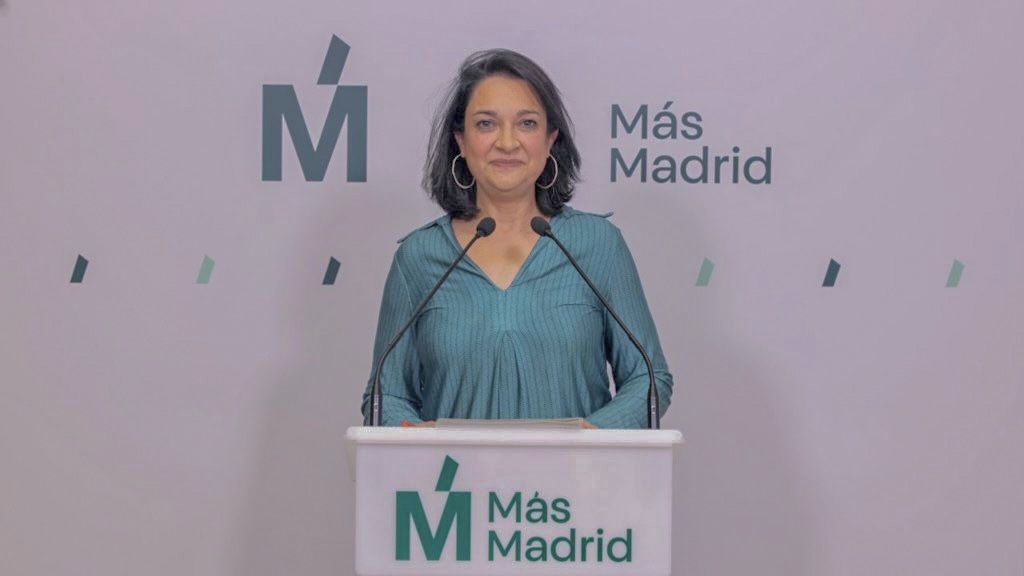 Cuca Sánchez, portavoz adjunta de Más Madrid en el Ayuntamiento de Madrid