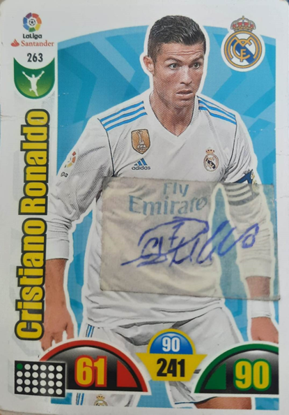 Cromo Cristiano Ronaldo