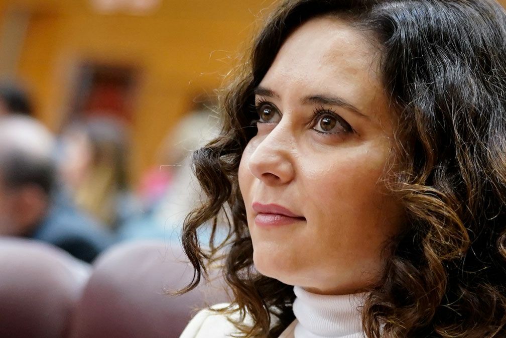 Isabel Díaz Ayuso, presidenta de la Comunidad de Madrid