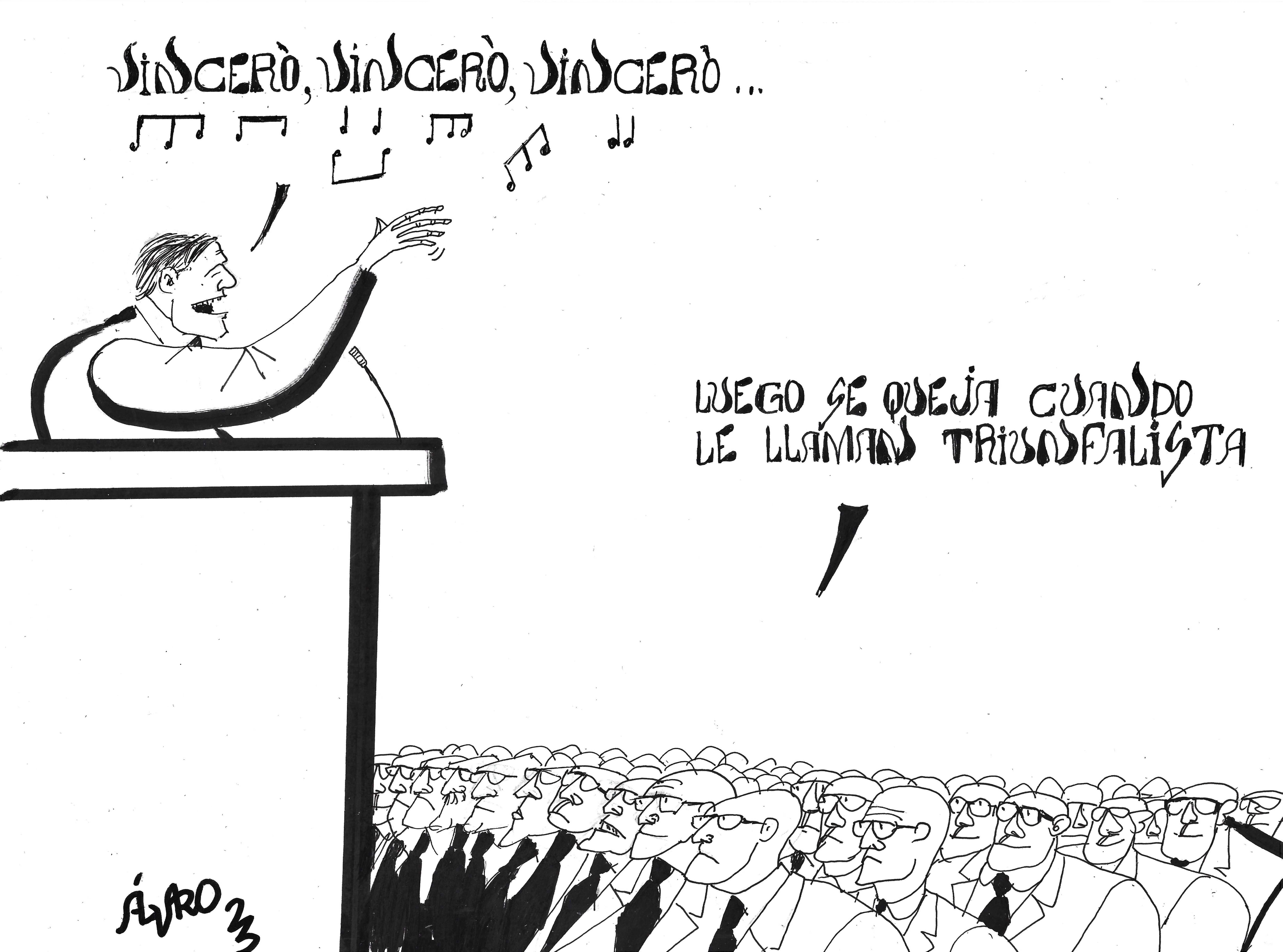 Promocionándose.