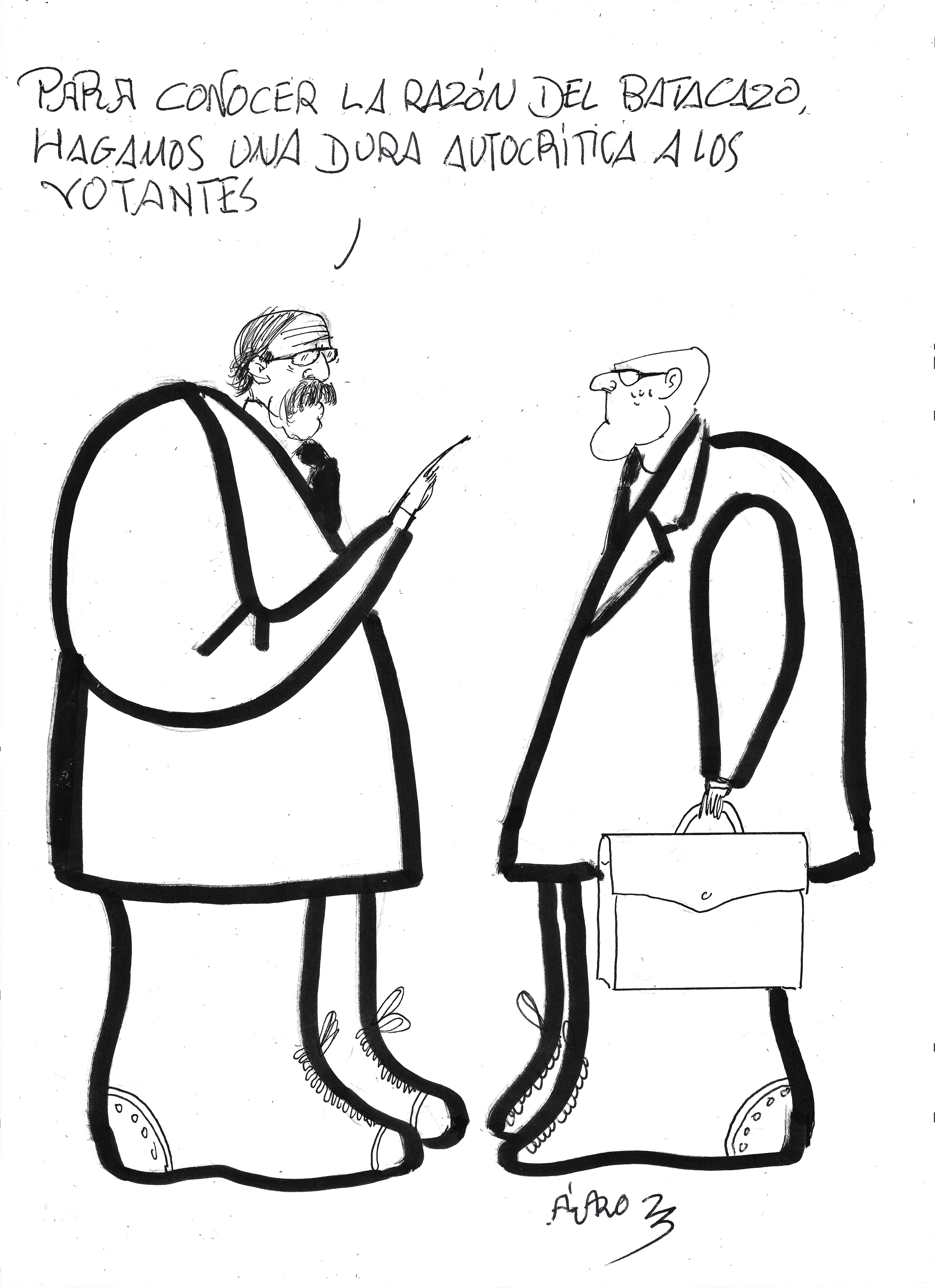 Buscando culpables.