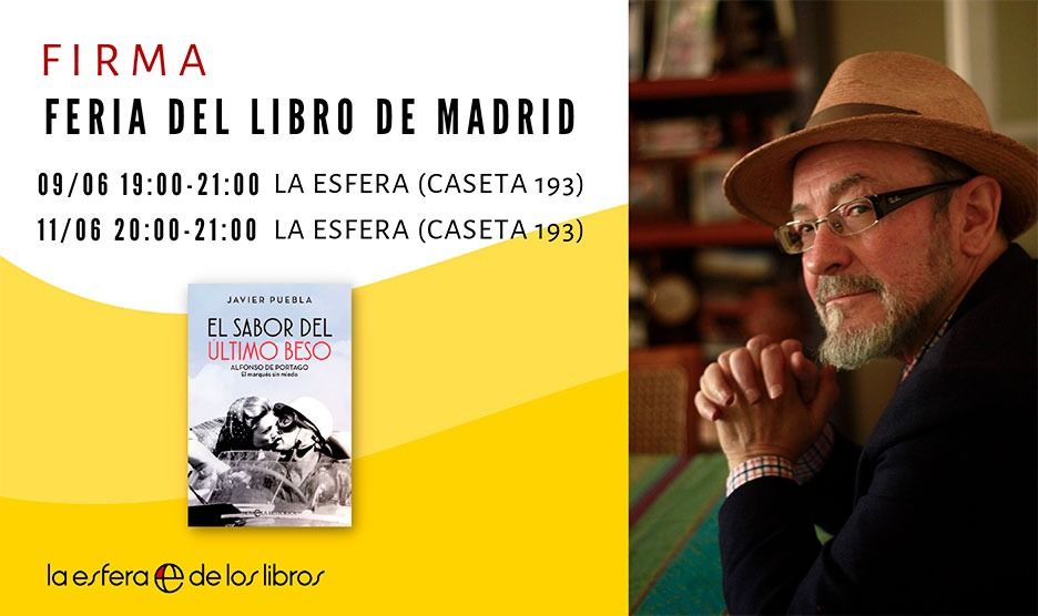 Javier Puebla FERIA LIBRO MADRID 23 El sabor del lúltimo beso