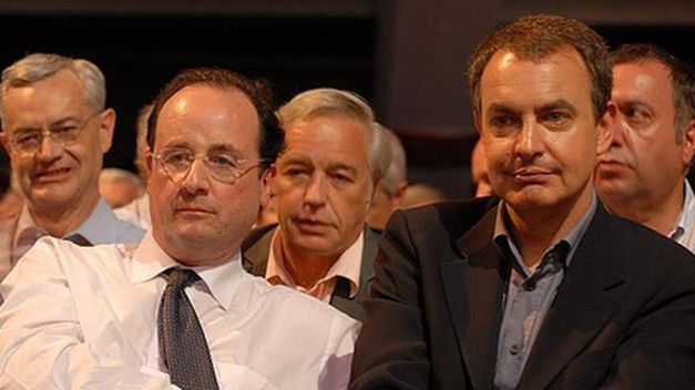 Hollande-Zapatero-