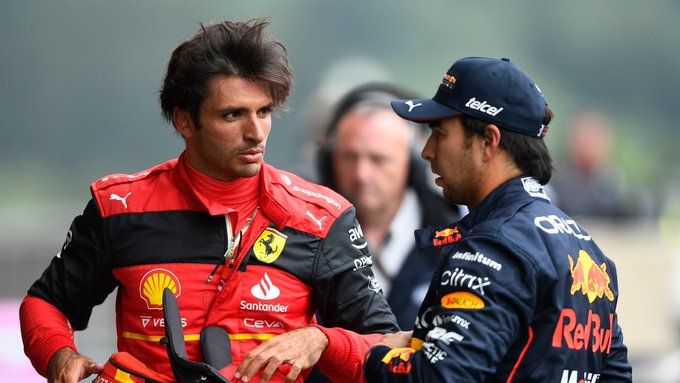 sainz y checo