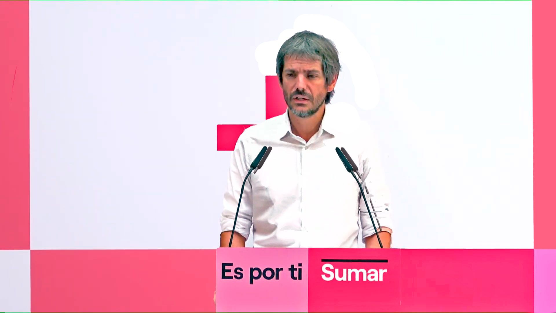 El-portavoz-de-campaña-de-Sumar,-Ernest-Urtasun