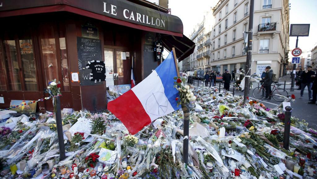 Le carillon a Paris, une des cibles des terroristes
