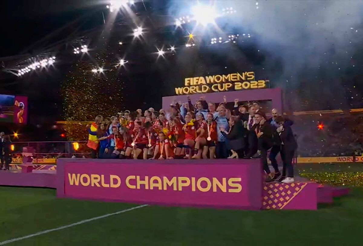 La Selección Española de Futbol Femenino campeona de mundo