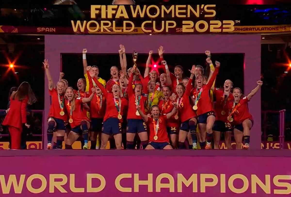 La Selección Española de Futbol Femenino campeona de mundo