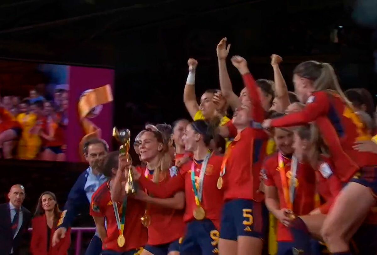 La Selección Española de Futbol Femenino campeona de mundo