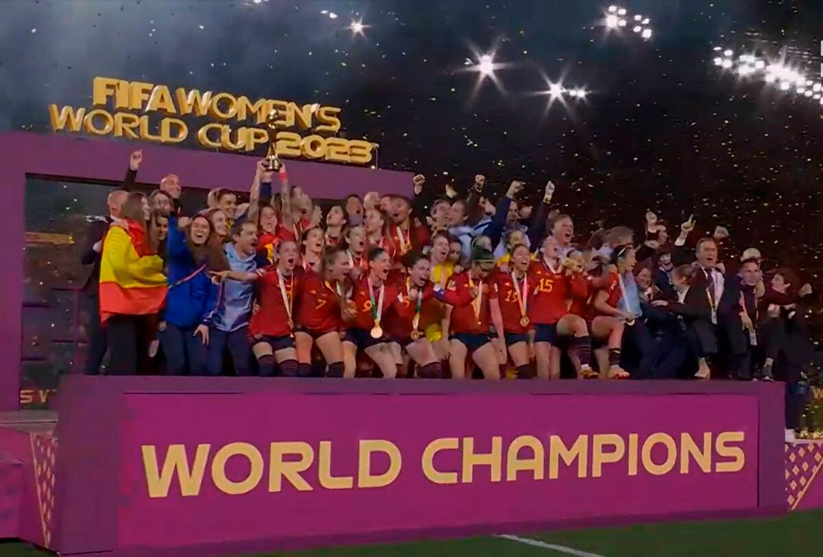 La Selección Española de Futbol Femenino campeona de mundo