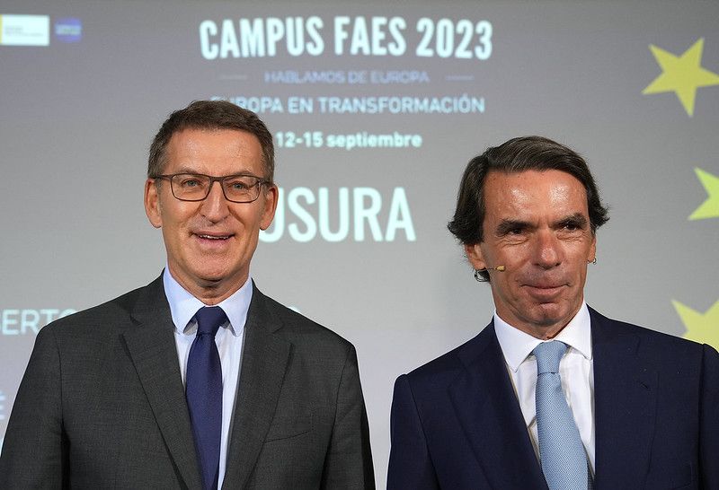 Feijóo y Aznar