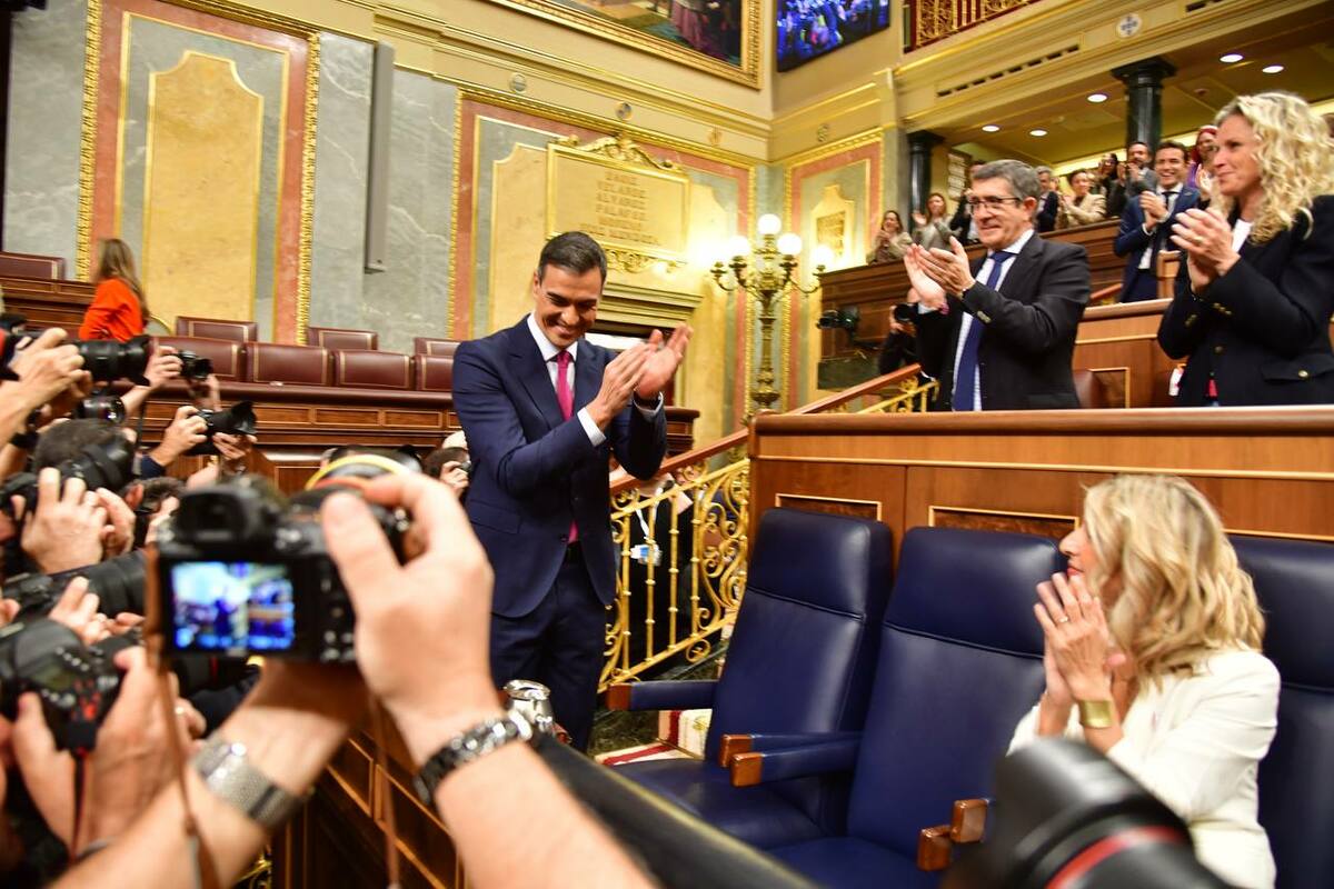 Frente a la polarización, la apuesta de Sánchez por la unidad y el diálogo. Foto: Agustín Millán