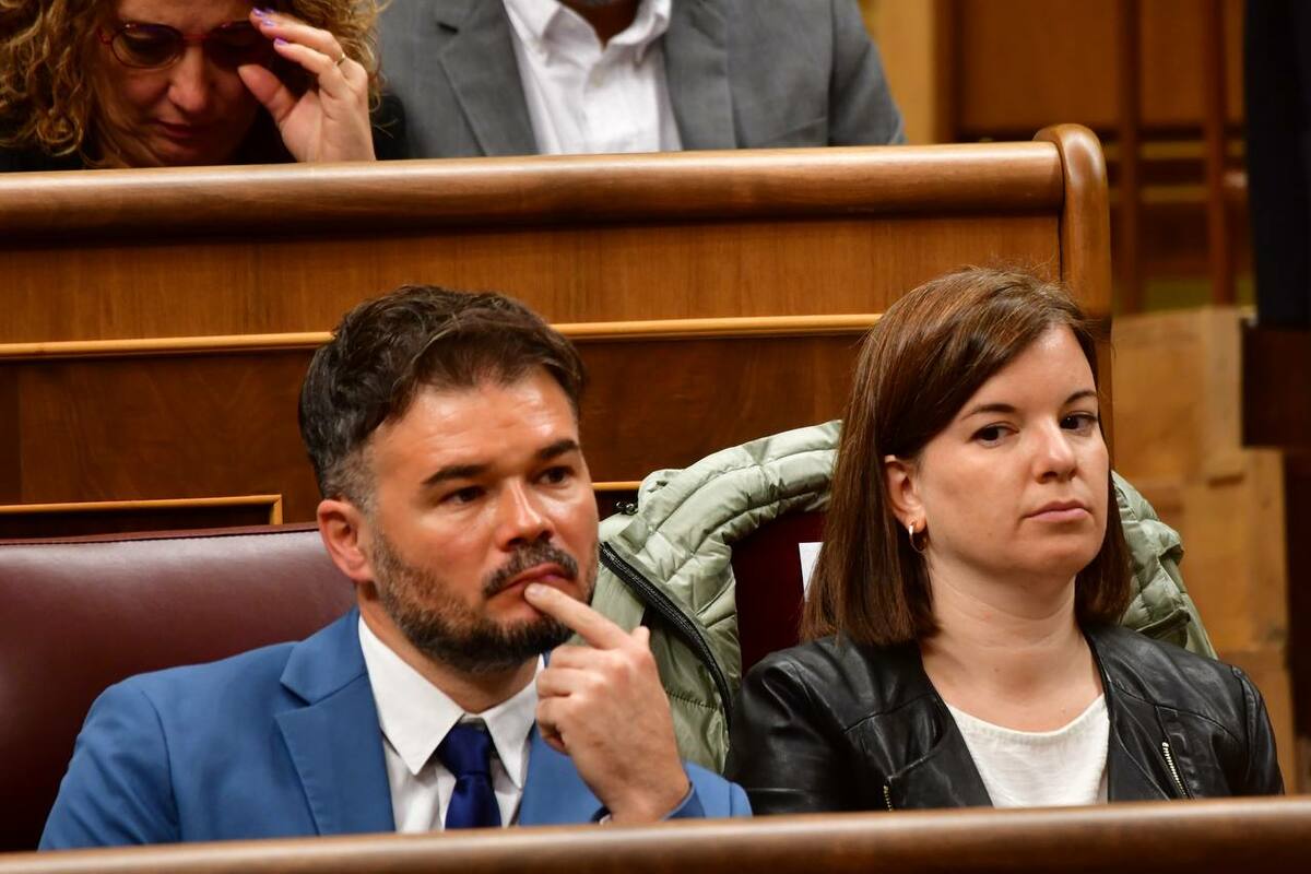 Rafael Rufián, portavoz de ERC en el Congreso, foto Agustín Millán