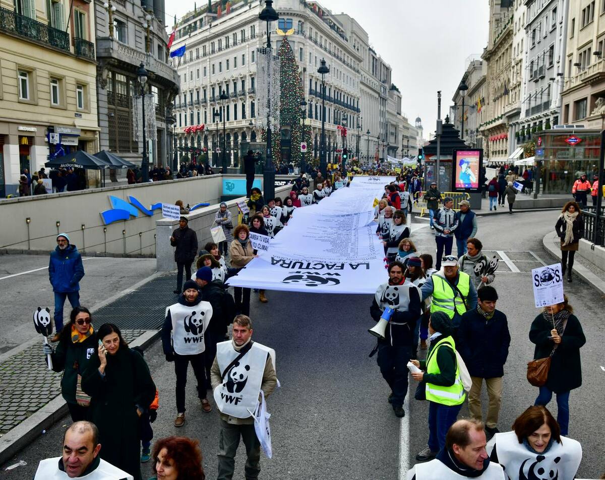 Manifestación por el clima en Madrid, foto Agustín Millán (7)