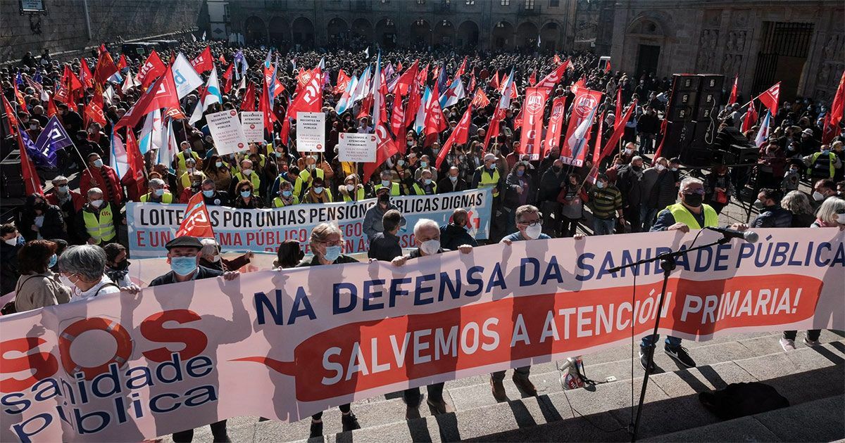 Manifestaciones Sanidad Galicia