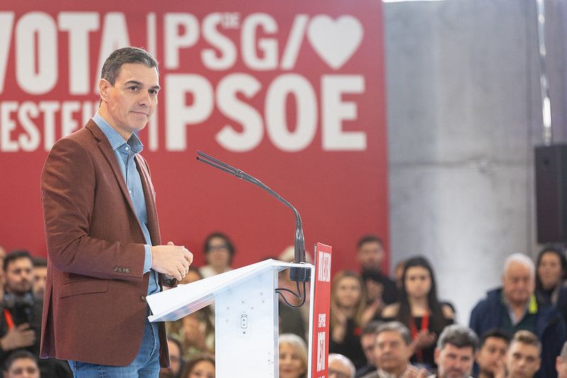 Pedro Sanchez campaña