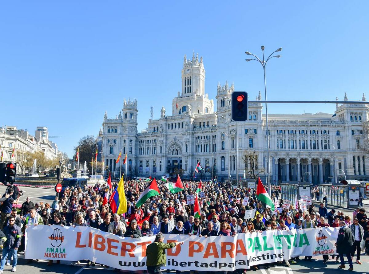 Manifestación Palestina Madrid, fotos Agustín Millán (2)