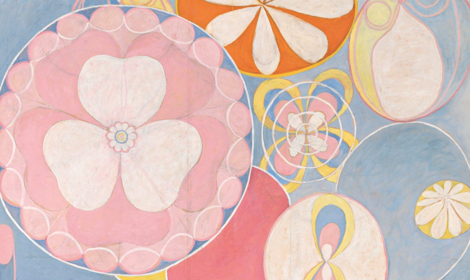 Hilma Af Klint. Serie Los diez más grandes nº 2 Niñez, 1907 (detalle)