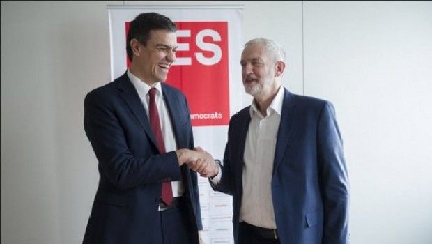 Sánchez y Corbyn