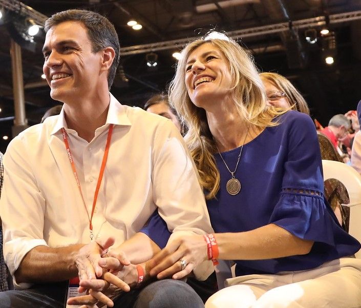 Begoña Gomez y Pedro Sánchez